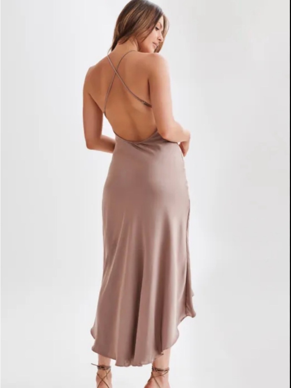 Meshki Casey Satin dress - Picture 2 of 5